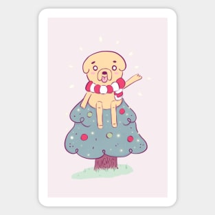 Lighting Christmas Tree Sticker